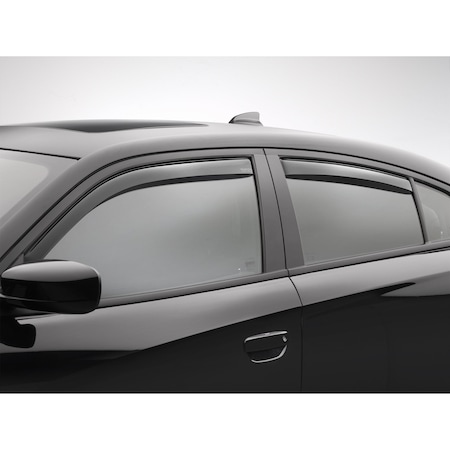 Weathertech Front&Rear Side Window Deflectors 821006